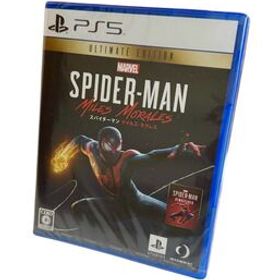 ★ 新品未使用 PS5 ソフトスパイダーマン マイルズ・モラレス ULTIMATE Edition Spider-Man スパイダーマン PS5 Spider-Man マイルズ ★