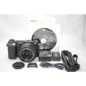 SONY ミラーレス一眼カメラ α NEX-6ズームレンズキット ブラック NEX-6L/B