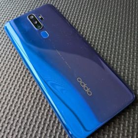 OPPO A5 2020 ブルー シムフリー デュアルSIM対応 中古 本体