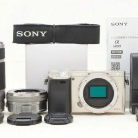 【中古】 『極美品』 Sony α6000 ダブルズームキット / ILCE-6000Y / Sony / ソニー / ミラーレス一眼カメラ / ダブルレンズキット