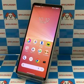 【中古】Xperia 5 V 128GB プラチナシルバー SO-53D docomo版SIMフリー