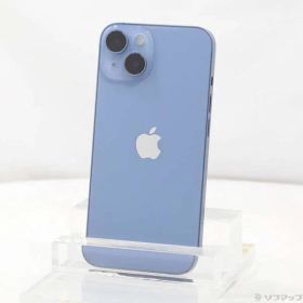 〔中古品〕 iPhone14 128GB ブルー MPVJ3J／A SIMフリー【258】