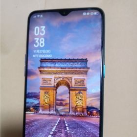 オッポ(OPPO)のOPPO オッポ Reno A 128GB ブルー CPH1983 動作確認済み(スマートフォン本体)