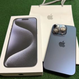 Apple iPhone 15 Pro ブルーチタニウム