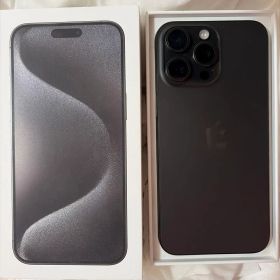 iPhone15 pro max 256 ブラック チタニウム SIMフリー