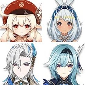 クレー+エウルア+狼の末路+ディルック+ティナリ+夢見月瑞希+ヌヴィレット+ムアラニ+ジン+モナ | 原神のアカウントデータ、RMTの販売・買取一覧