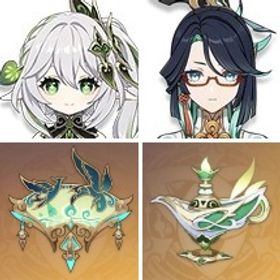 即対応|ナヒーダ+鶴鳴の余韻+千夜に浮かぶ夢+四風原典+閑雲+刻晴1凸+夢見月瑞希|引退垢 | 原神のアカウントデータ、RMTの販売・買取一覧