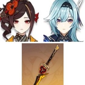 即対応|夢見月瑞希+有楽御簾切+狼の末路+エウルア+千織1凸+ディルック|引退垢 | 原神のアカウントデータ、RMTの販売・買取一覧