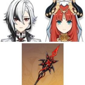 ディルック+モナ+ジン+ニィロウ+ディシア+赤月のシルエット+天空の傲+夢見月瑞希+アルレッキーノ6 | 原神のアカウントデータ、RMTの販売・買取一覧