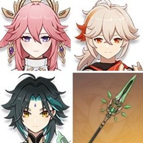 即対応|魈+ディルック+楓原万葉+和璞鳶+ティナリ1凸+ジン+八重神子2凸+モナ1凸+夢見月瑞希 | 原神のアカウントデータ、RMTの販売・買取一覧