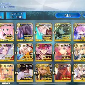 引退 星5鯖58体 凸含めたら69種 | FGOのアカウントデータ、RMTの販売・買取一覧