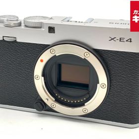 【中古】 【良品】 フジフイルム X-E4 ボディ シルバー 【ミラーレス一眼】 【6ヶ月保証】