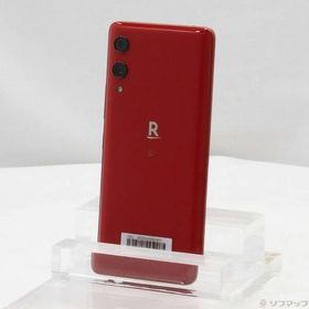 〔中古〕楽天 Rakuten Hand 5G 128GB クリムゾンレッド P780 楽天 SIMフリー〔198-ud〕