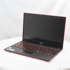 【中古】FUJITSU(富士通） LIFEBOOK UH75／B3 FMVU75B3R サテンレッド 〔Windows 10〕 【262-ud】
