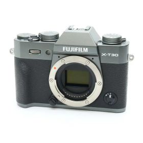 【中古】 《美品》 FUJIFILM X-T30 ボディ チャコールシルバー 【ファインダーカバー部品交換/各部点検済】 [ デジタルカメラ ]