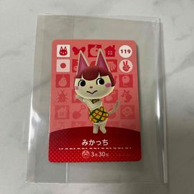 ニンテンドウ(任天堂)の★どうぶつの森 amiiboカード みかっち ネコ★(その他)