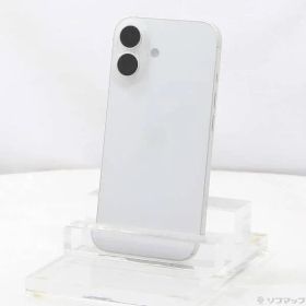 〔中古品〕 iPhone16 128GB ホワイト MYDR3J／A SIMフリー【348】