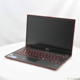 〔中古〕FUJITSU(富士通） LIFEBOOK UH75／B3 FMVU75B3R サテンレッド 〔Windows 10〕〔262-ud〕