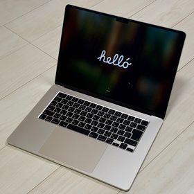 マック(Mac (Apple))の15inch MacBook Air M2 2023 512GB スターライト(ノートPC)