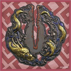 青龍 ラバーコースター 「祇：Path of the Goddess」 コースター