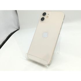 【中古】Apple au 【SIMロック解除済み】 iPhone 12 mini 64GB ホワイト MGA63J/A【浜松駅前】保証期間１ヶ月【ランクC】