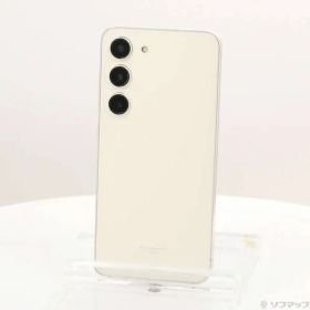 〔中古品〕 Galaxy S23 256GB クリーム SCG19 au SIMフリー【305】