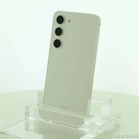 〔中古品〕 Galaxy S23 256GB クリーム SCG19 au SIMフリー【258】