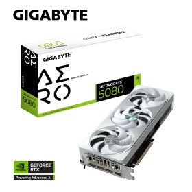 GIGABYTE｜ギガバイト GIGABYTE NVIDIA GeForce RTX 5080 GDDR7 16GBメモリ搭載 / PCI Express 5.0 グラフィックスボード GV-N5080AERO OC-16GD
