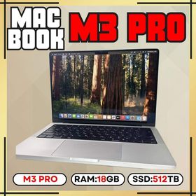 アップル(Apple)のMacBook Pro 14インチ M3 Pro / 18GB / 512GB(ノートPC)