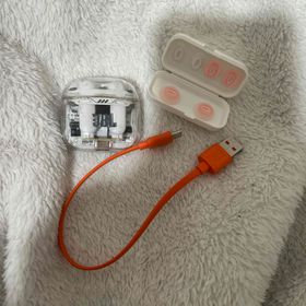 ジェイビーエル(JBL)のJBL イヤホン TUNE FLEX 2 GHOST EDITION WHIT(ヘッドフォン/イヤフォン)