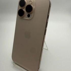 美品 iPhone 16 Pro Desert Titanium 256GB SIMロック解除済み MYN23J/A お得セット付き