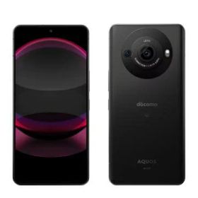 【未使用】SHARP docomo 【SIMフリー】 AQUOS R8 pro ブラック 12GB 256GB SH-51D【大須】保証期間3ヶ月