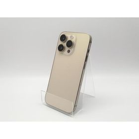 【中古】Apple 国内版 【SIMフリー】 iPhone 14 Pro 1TB ゴールド MQ2U3J/A【博多】保証期間１ヶ月【ランクC】