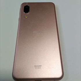 シャープ(SHARP)のAQUOS SH-RM12 ピンク(スマートフォン本体)