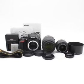 ニコン(Nikon)のショット数10711！ Nikon D5500 ダブルズームキット(デジタル一眼)