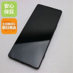 超美品 Xperia 1 IV SO-51C ブラック スマホ 白ロム 土日祝発送OK 09000