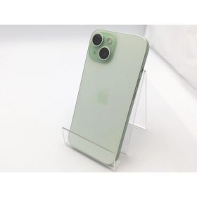 【中古】Apple 国内版 【SIMフリー】 iPhone 15 128GB グリーン MTMM3J/A【ECセンター】保証期間1ヶ月【ランクC】