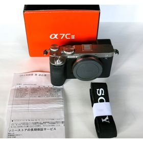 ソニー(SONY)のメーカー保証残あり SONYα7C II レンズ２本 付(ミラーレス一眼)