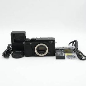 【良品】FUJIFILM X-E1 ブラック ミラーレス一眼 KTD931