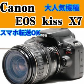 キヤノン(Canon)のCanon EOS Kiss X7 初心者オススメ スマホ転送 初心者(デジタル一眼)