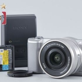 【中古】SONY ソニー α5000 ILCE-5000 パワーズームレンズキット シルバー