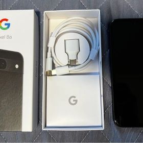 【美品】Google Pixel 8a 128GBブラック 本体、付属品有り