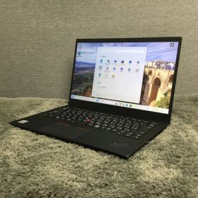 ⑧ LENOVO ThinkPad X1 Carbon Gen 8 i5 10210U メモリ8GB SSD256GB Windows11ノートパソコン■1000026569160■