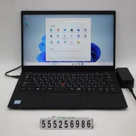 Lenovo ThinkPad X1 Carbon 6th Gen Core i5 8350U 1.7GHz/8GB/256GB(SSD)/14W/FHD(1920x1080) タッチパネル/Win11 【555256986】