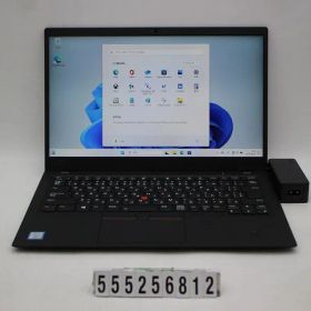 Lenovo ThinkPad X1 Carbon 6th Gen Core i5 8350U 1.7GHz/8GB/256GB(SSD)/14W/FHD(1920x1080) タッチパネル/Win11 【555256812】