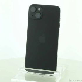 〔中古品〕 iPhone15 Plus 128GB ブラック MU083J／A SIMフリー【295】