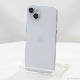 〔中古品〕 iPhone15 Plus 128GB ブルー MU0D3J／A SIMフリー【262】