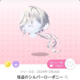 怪盗のシルバーローポニー 1点 | ポケコロツイン(ポケツイ)のアカウントデータ、RMTの販売・買取一覧