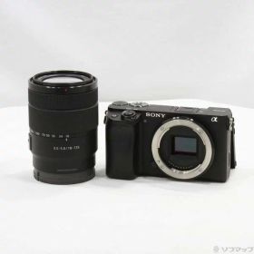 【中古】SONY(ソニー) α6400 ILCE-6400M 高倍率ズームレンズキット ブラック 【196-ud】