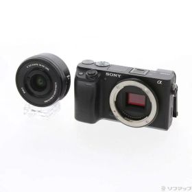 【中古】SONY(ソニー) α6400 ILCE-6400L パワーズームレンズキット ブラック 【349-ud】